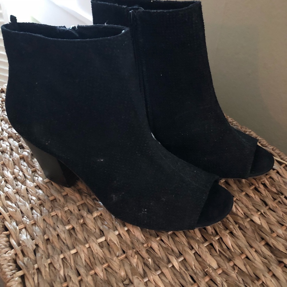 Old Navy Peek Toe Booties